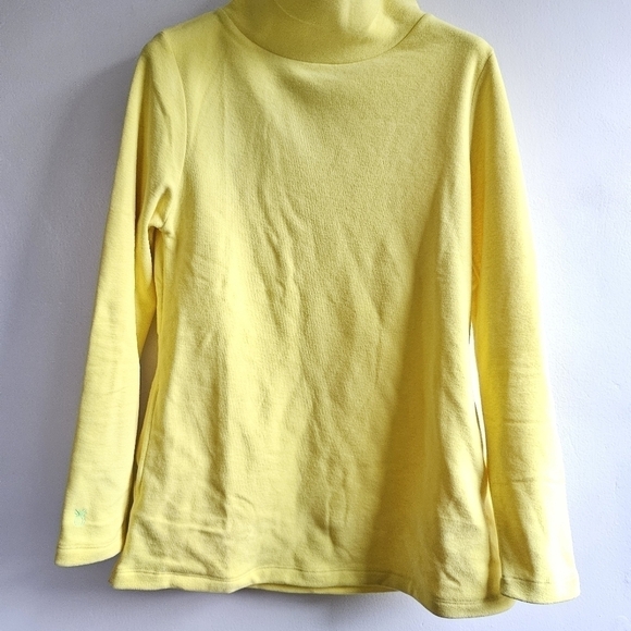 New Dudley Stephens Cobble Hill Terry Turtleneck Sunshine Fleece NWT X-Small - Picture 11 of 16